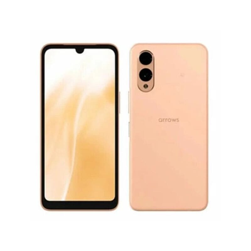【ラッピング可】【即日発送】【国内版】【新品】FUJITSU 富士通 スマホ arrows We2 FCG02 au版 ライトオレンジ SIMフリー SIMロック解除品