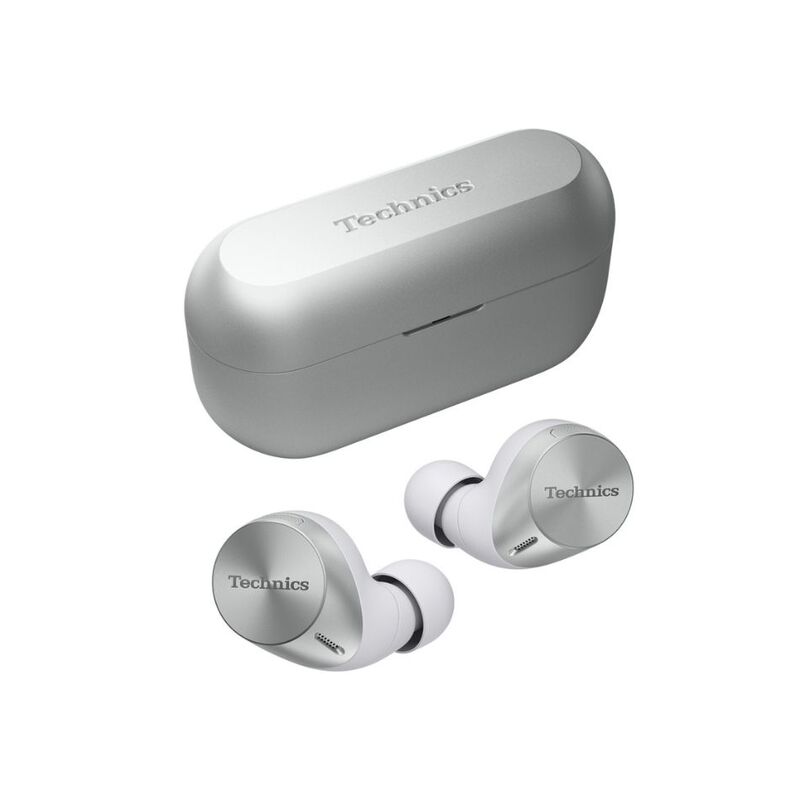 【ラッピング可】【即日発送】【新品 箱不良・シュリンク破れ品】Panasonic パナソニック ワイヤレスイヤホン Technics EAH-AZ60M2-S シルバー