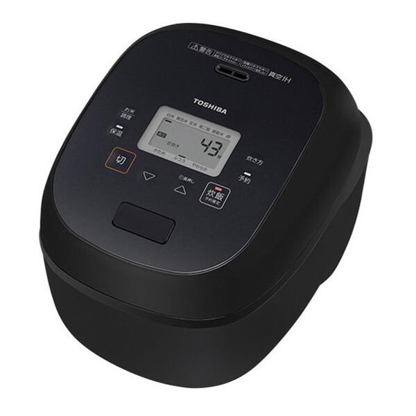【即日発送】【新品 箱不良・シュリンク破れ品】TOSHIBA 東芝 真空IH炊飯器 炎匠炊き 5.5合 グランブラック RC-10RWB-K