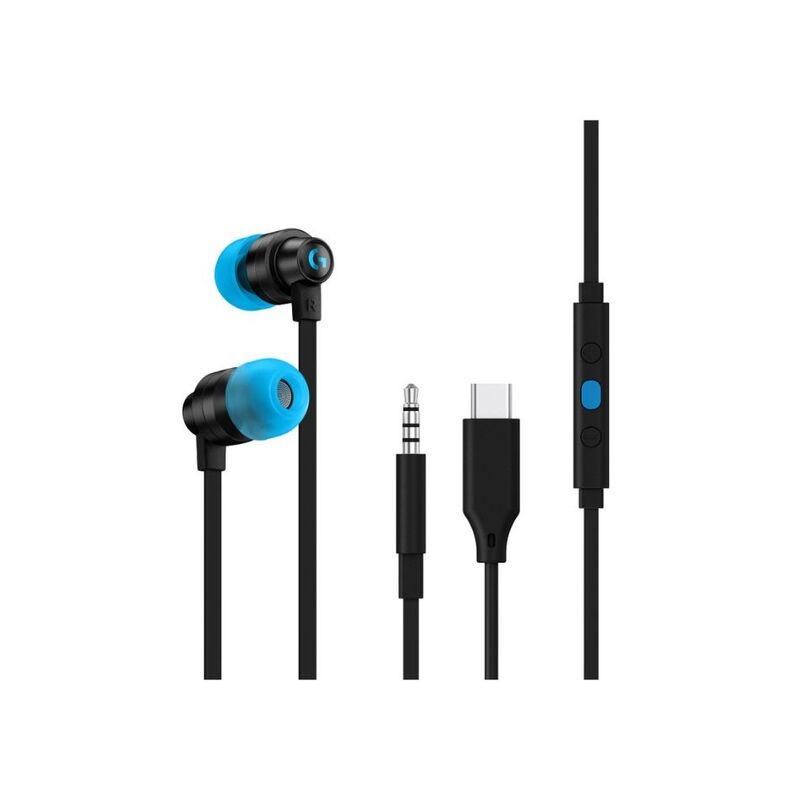 【ラッピング可】【即日発送】【中古美品】logicool ロジクール ゲーミングイヤホン G333 Gaming Earphones G333-BK ブラック