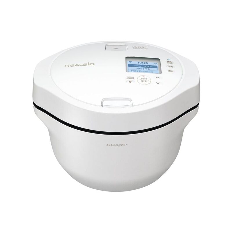 【即日発送】【新品 箱不良・シュリンク破れ品】SHARP シャープ 自動調理鍋 ヘルシオ ホットクック KN-HW24H-W プレミアムホワイト