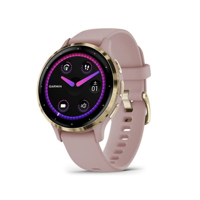 【ラッピング可】【即日発送】【新品】GARMIN ガーミン スマートウォッチ Venu 3S 010-02785-43 Pink Dawn/Peach Gold