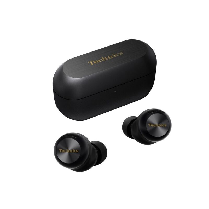【ラッピング可】【即日発送】【中古美品】Panasonic パナソニック 完全ワイヤレスイヤホン Technics EAH-AZ100-K ブラック