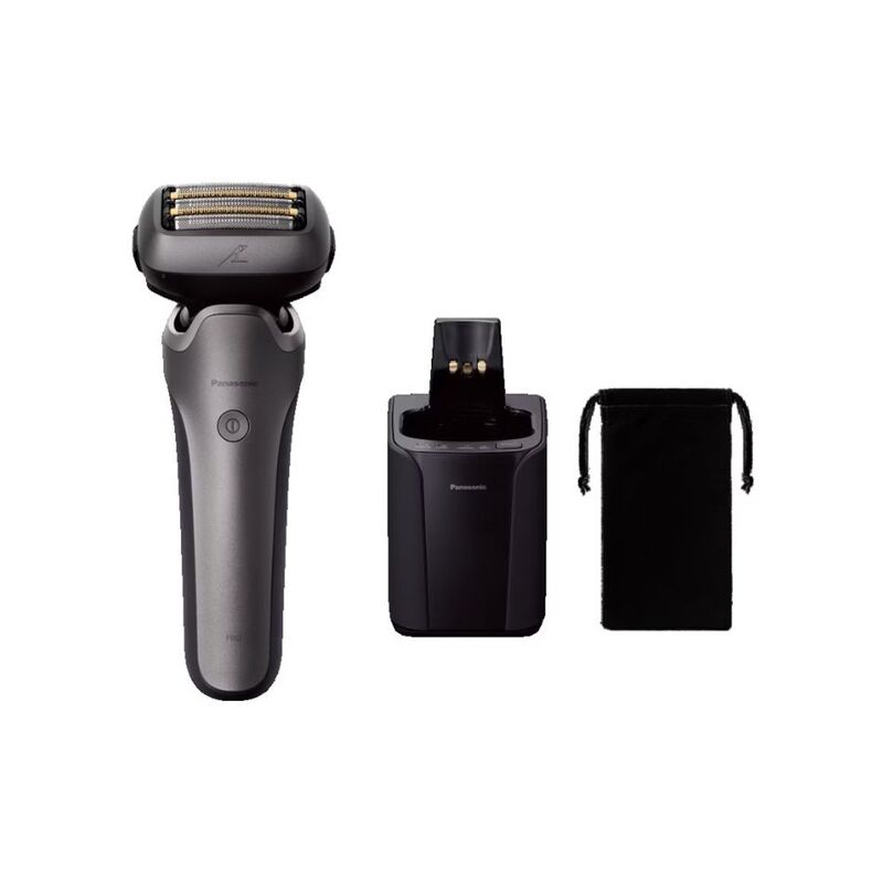 【ラッピング可】【即日発送】【新品 箱不良・シュリンク破れ品】Panasonic パナソニック メンズシェーバー ラムダッシュPRO 5 ES-L571U-S チタンシルバー