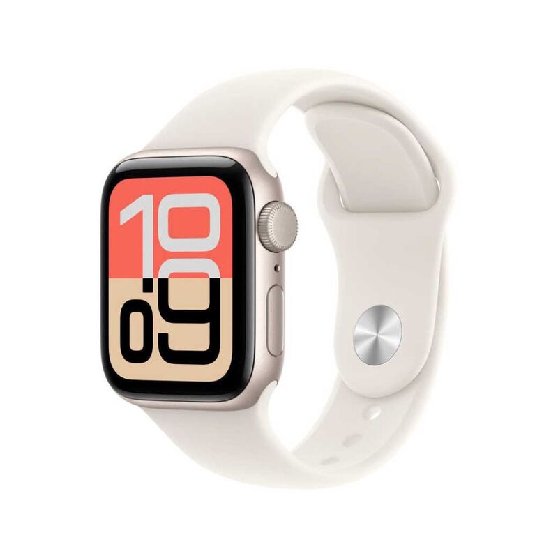 【ラッピング可】【即日発送】【新品 箱不良・シュリンク破れ品】Apple アップル Watch SE 3 GPSモデル 40mm MEH34J/A スターライト スポーツバンド S/M