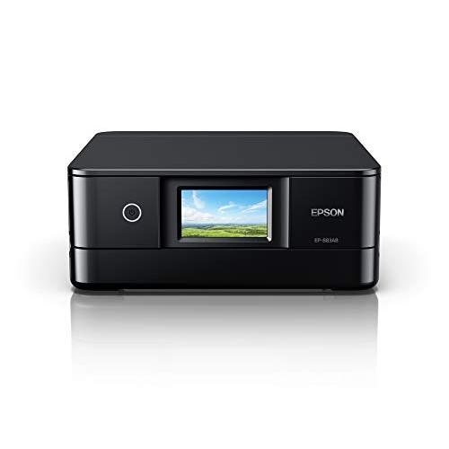 【即日発送】【新品 箱不良・シュリンク破れ品】EPSON インクジェット複合機 カラリオ EP-883AB ブラック