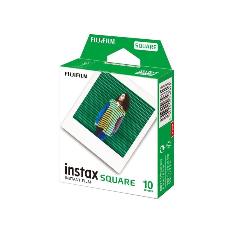 【即日発送】【新品 箱不良・シュリンク破れ品】FUJIFILM 富士フイルム スクエアフォーマットフィルム INSTAX SQUARE 10枚入