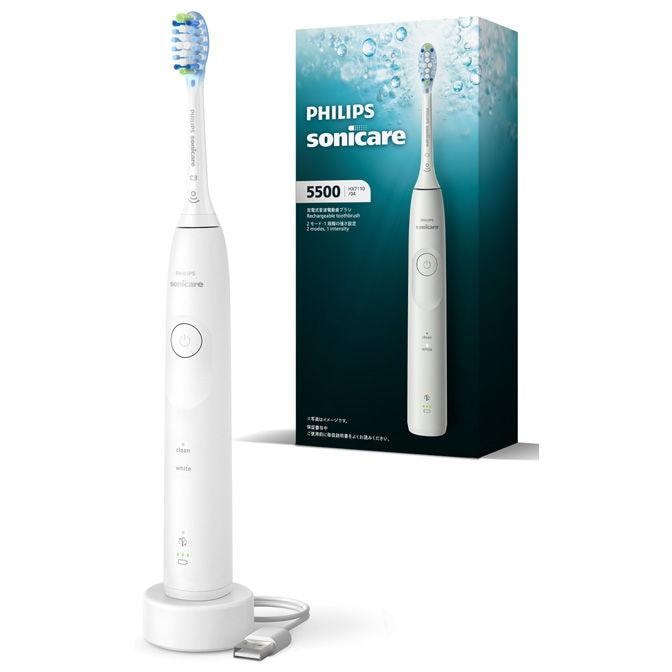 【新品】PHILIPS フィリップス 電動歯ブラシ ソニッケアー 5500シリーズ HX7110/04 ホワイト