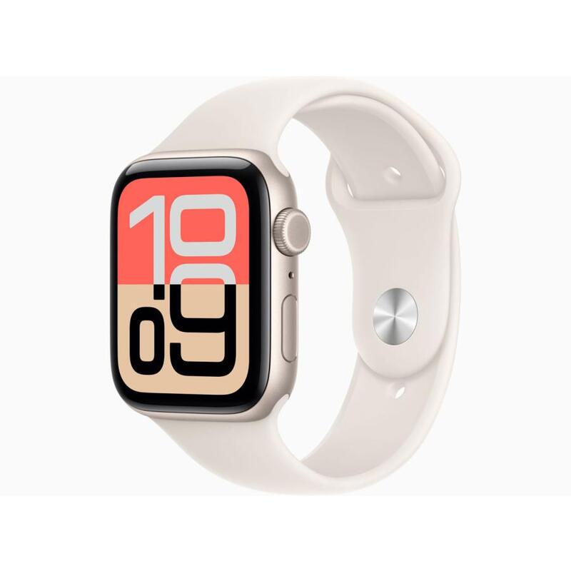 【ラッピング可】【即日発送】【新品】Apple Watch SE 3 GPS+Cellularモデル 44mm MEPF4J/A スターライトスポーツバンド M/L