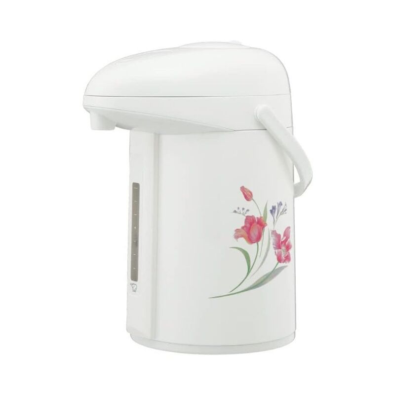 【ラッピング可】【即日発送】【新品】ZOJIRUSHI 象印マホービン ガラスエアーポット 2.2L 押すだけポット みエ～る AB-RY22-FZ グレースフルフラワー
