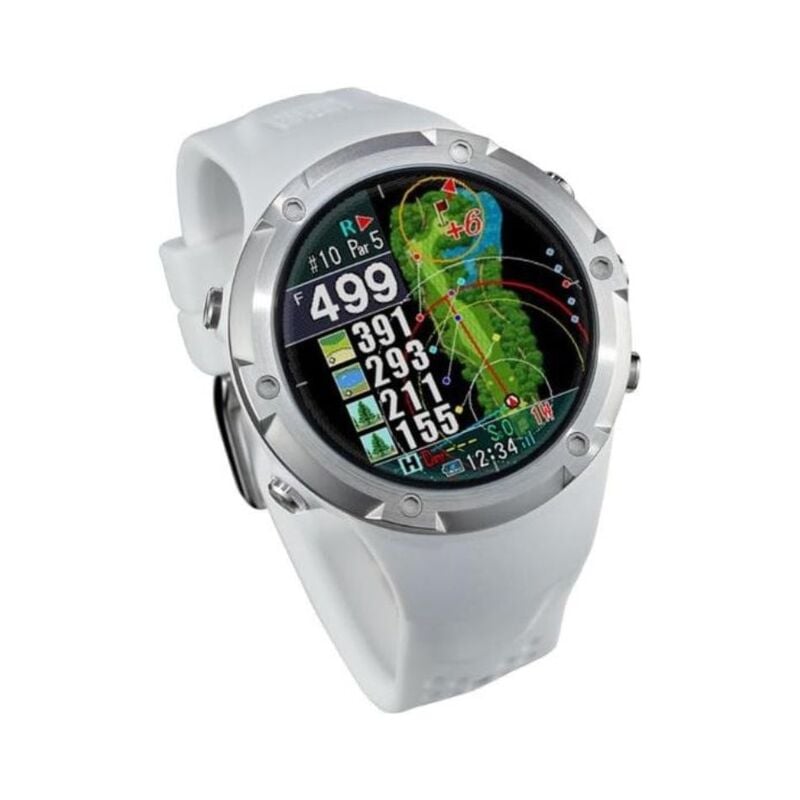 【即日発送】【中古美品】Shot Navi ショットナビ ゴルフウォッチ Evolve PRO ホワイト・シルバー・シルバー