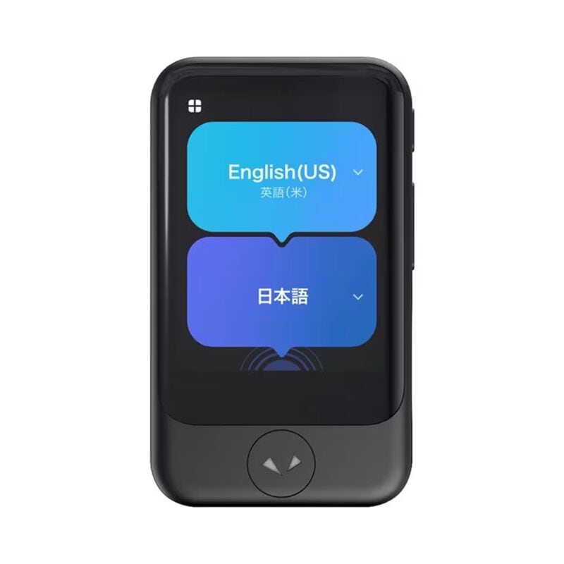 【ラッピング可】【即日発送】【新品】POCKETALK ポケトーク 通訳機 S2 Plus スタンダード グローバル通信(2年)付き ブラック