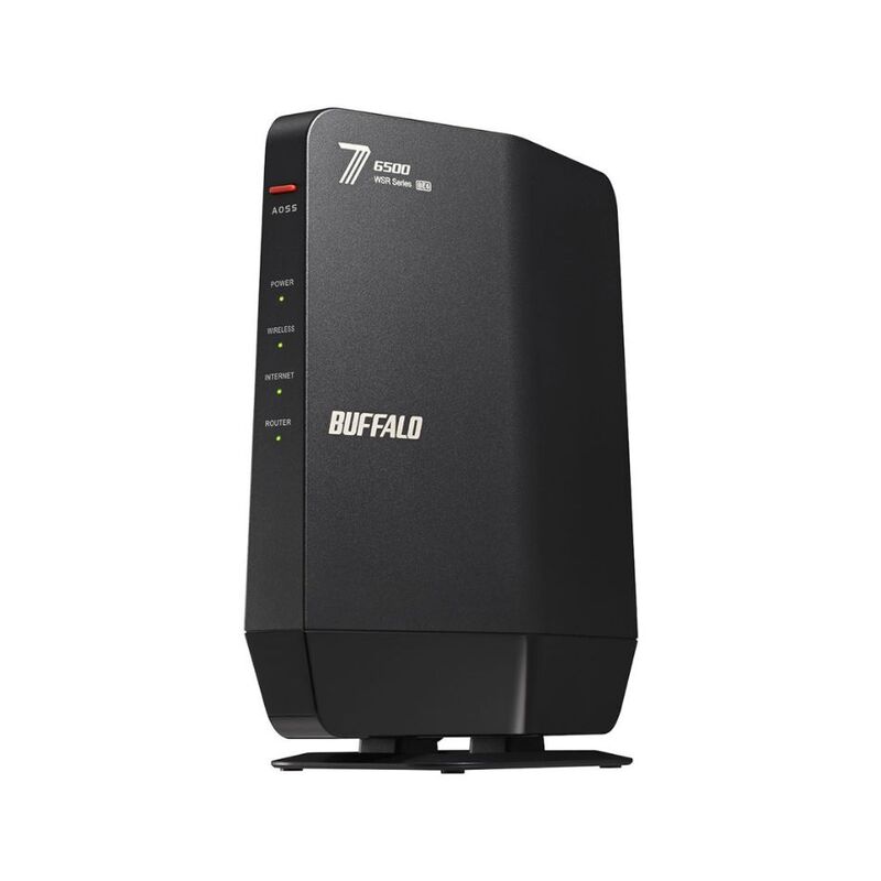 【ラッピング可】【即日発送】【新品】BUFFALO バッファロー Wi-Fi 7対応 Wi-Fiルーター AirStation WSR6500BE6P-BK ブラック