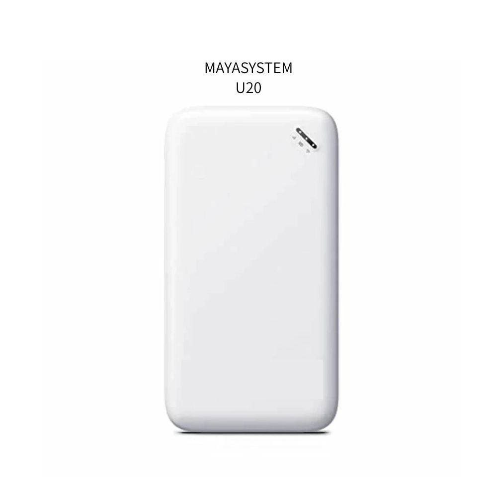 【新品】MAYA SYSTEM U20 White SIMフリー モバイルWiFiルーター 回線契約なし 端末のみ