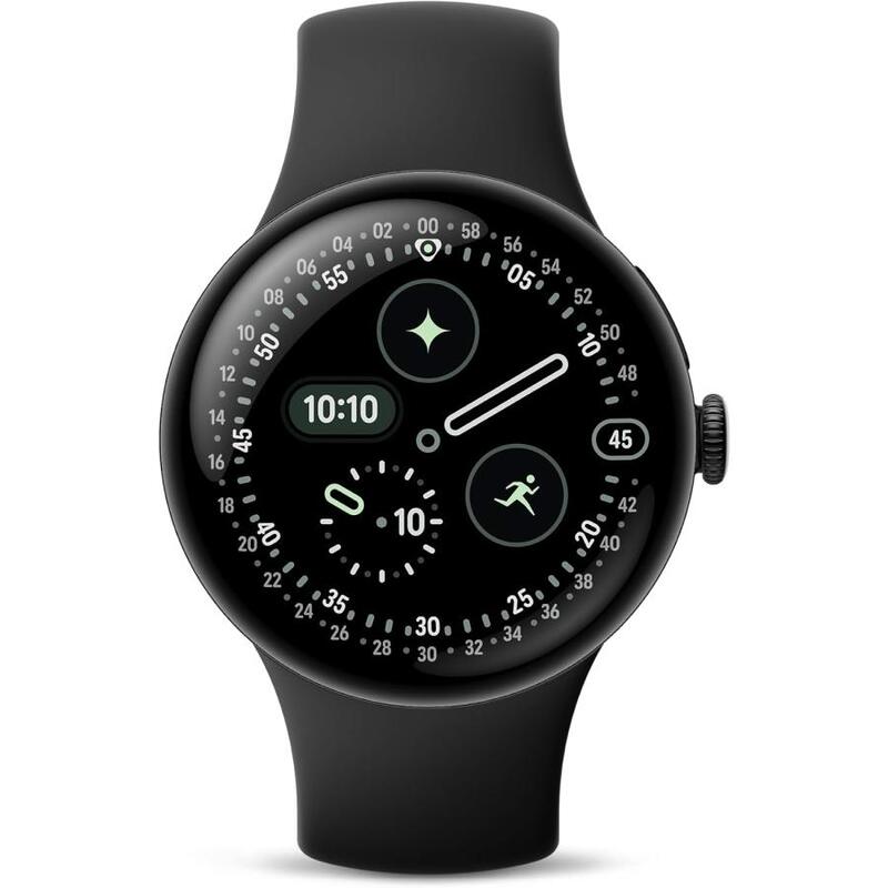 【ラッピング可】【即日発送】【新品 箱不良・シュリンク破れ品】Google Pixel Watch 4 Wi-Fi 45mm GA09962-US Black/Obsidian