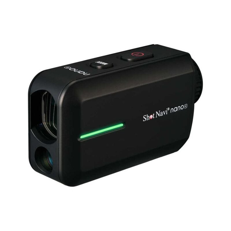 【新品】Shot navi ショットナビ Laser Sniper ゴルフレーザー距離計 nano+ ブラック