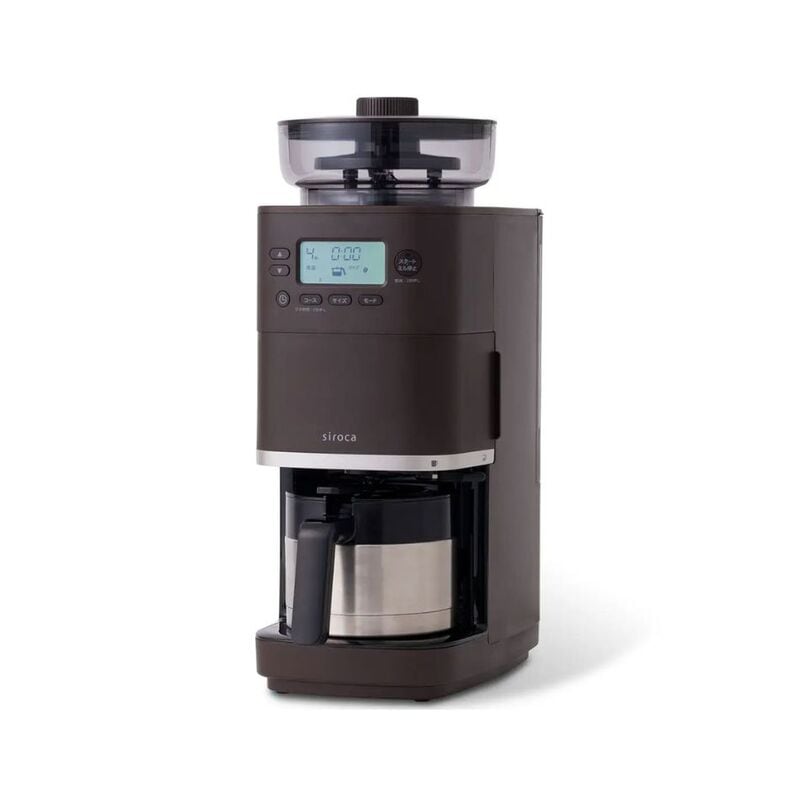 【即日発送】【新品 箱不良・シュリンク破れ品】siroca シロカ コーヒーメーカー カフェばこPRO SC-C281TD ダークブラウン