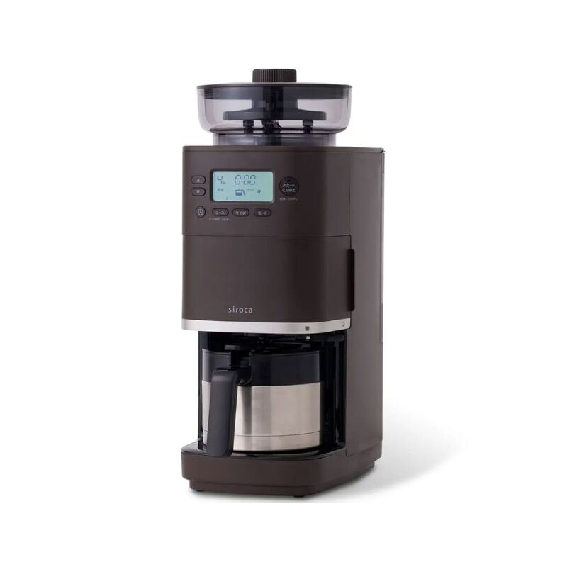 【即日発送】【新品】siroca シロカ コーヒーメーカー カフェばこPRO SC-C281TD ダークブラウン