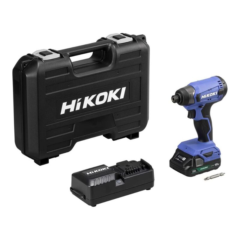 【即日発送】【新品】HiKOKI ハイコーキ インパクトドライバ 電池1個仕様 FWH18DA バイオレットブルー