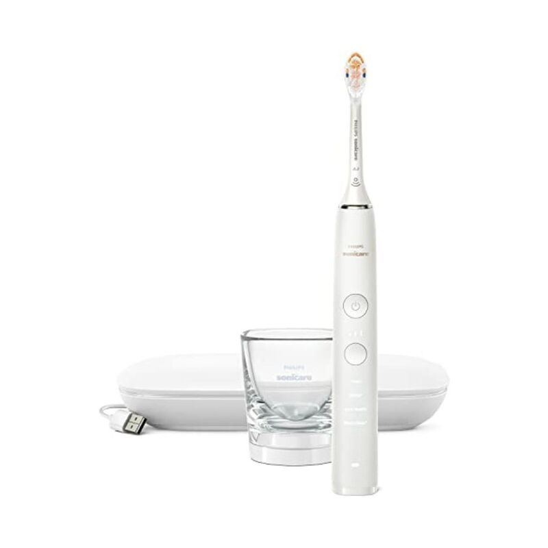 【ラッピング可】【即日発送】【新品 箱不良・シュリンク破れ品】PHILIPS フィリップス ソニッケアー 電式電動歯ブラシ ダイヤモンドクリーン9000 HX9911/67 ホワイト