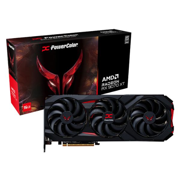 【即日発送】【新品】PowerColor パワーカラー グラフィックボード PowerColor Red Devil AMD Radeon RX 9070 XT 16GB GDDR6 RX9070XT 16G-E/OC