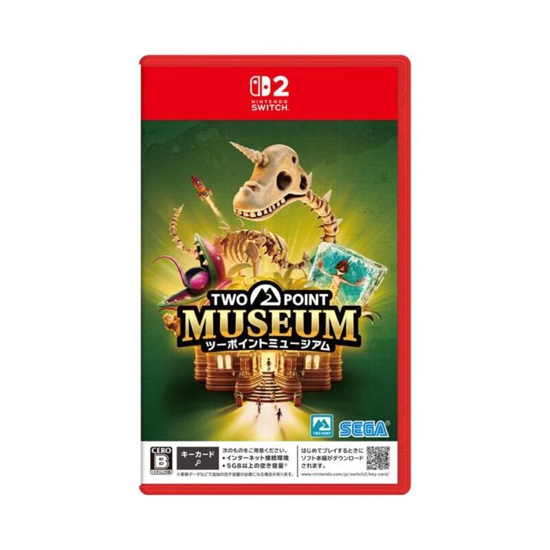 【ラッピング可】【メール便】【新品】任天堂 Nintendo Switch 2 ゲームソフト ツーポイントミュージアム POT-P-AAS5A