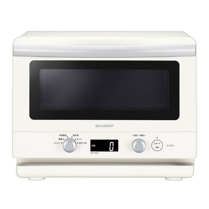 【即日発送】【新品 箱不良・シュリンク破れ品】SHARP シャープ 電子レンジ RE-TD184-W ホワイト系