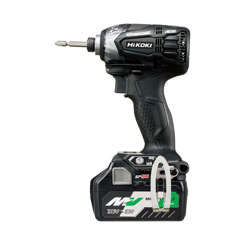 【即日発送】【新品】HiKOKI ハイコーキ インパクトドライバ マルチボルトシリーズ WH18DDL2 2LXPK B ストロングブラック