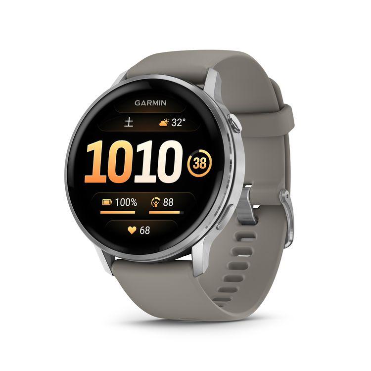 【即日発送】【新品 箱不良・シュリンク破れ品】GARMIN ガーミン Venu 4 45mm 010-03014-31 Silver/Gray