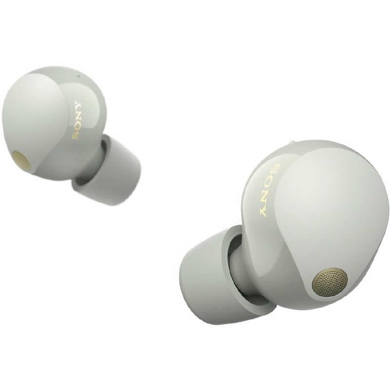 【ラッピング可】【即日発送】【中古美品】SONY ソニー ワイヤレスイヤホン WF-1000XM5S プラチナシルバー