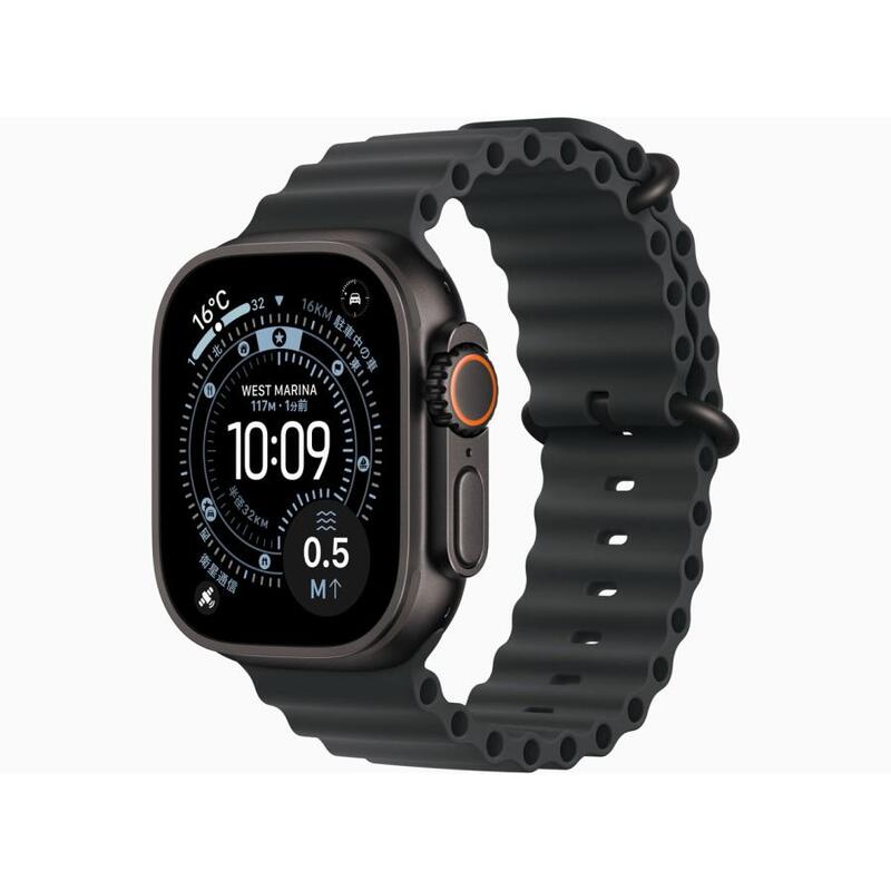 【ラッピング可】【即日発送】【新品 箱不良・シュリンク破れ品】Apple アップル Watch Ultra 3 GPS+Cellularモデル 49mm MF0J4J/A ブラック・ブラックオーシャンバンド