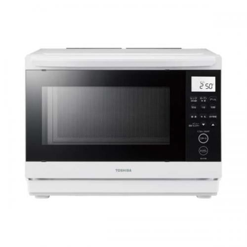 【即日発送】【新品】TOSHIBA 東芝 角皿式スチームオーブンレンジ 26L 石窯ドーム ER-D70B-W ホワイト