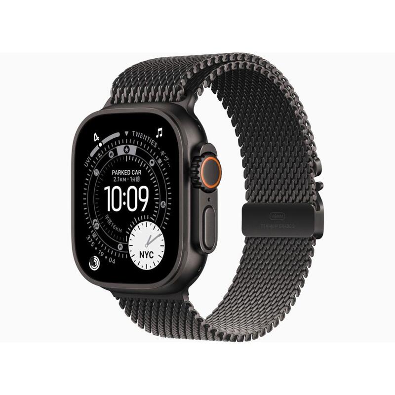 【ラッピング可】【即日発送】【新品】Apple アップル Ultra 3 GPS+Cellularモデル 49mm MF1T4J/A ブラック・ブラックチタニウムミラネーゼループ L