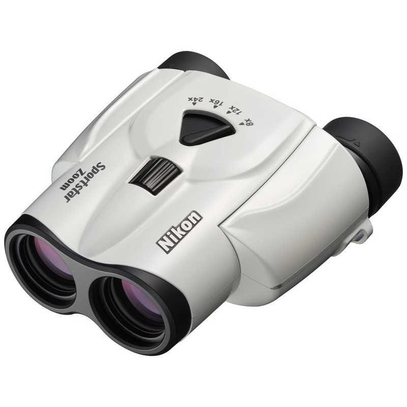 【ラッピング可】【即日発送】【新品】Nikon ニコン 双眼鏡 Sportstar Zoom SPZ8-24X25 ホワイト