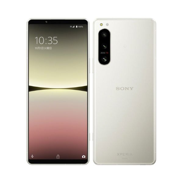 【ラッピング可】【即日発送】【国内版】【新品】SONY ソニー スマホ Xperia 5 IV SOG09 Ecru White SIMフリー