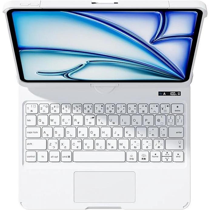 【ラッピング可】【即日発送】【新品】G.B.Z iPad用キーボードケース 第10、11世代対応 11インチ RWIPJP403 ホワイト