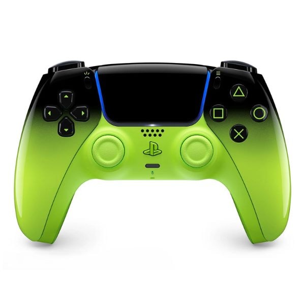 【ラッピング可】【即日発送】【新品】SIE PlayStation5 PS5 DualSense ワイヤレスコントローラー CFI-ZCT214 リミッ クスグリ-ン
