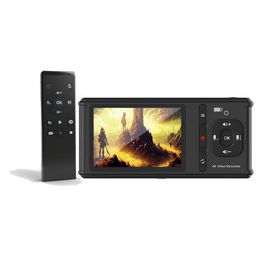 【ラッピング可】【即日発送】【新品 箱不良・シュリンク破れ品】TEC テック 液晶モニター搭載 ポータブル HDMI メディア レコーダー TMREC-4KS
