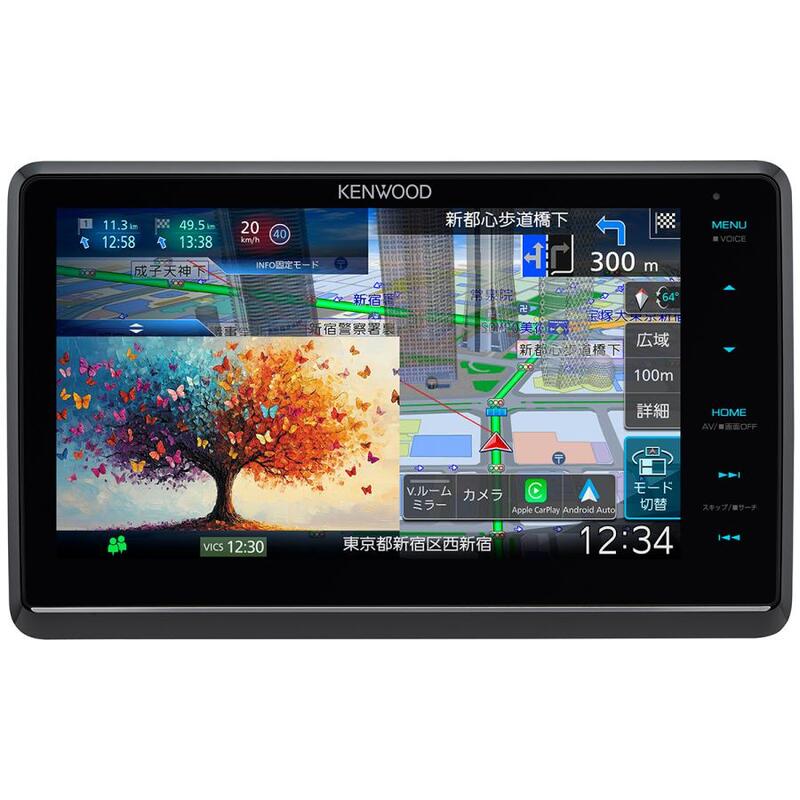 【即日発送】【新品 箱不良・シュリンク破れ品】KENWOOD ケンウッド カーナビ 8 V型 彩速ナビ MDV-M812F