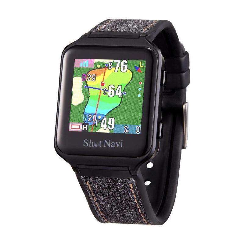 【中古本体のみ】テクタイト ゴルフ用GPSナビ ShotNavi AIR EX ブラック