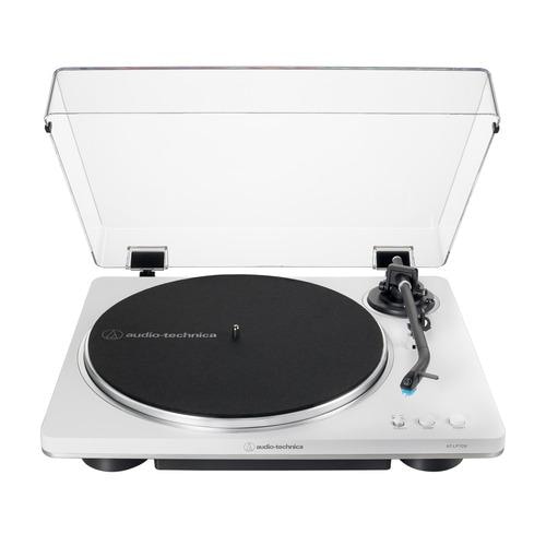 【新品 箱不良・シュリンク破れ品】audio-technica オーディオテクニカ ターンテーブル AT-LP70X WS ホワイト シルバー