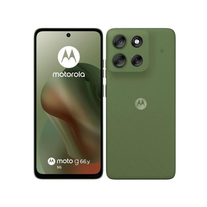 【ラッピング可】【即日発送】【新品 箱不良・シュリンク破れ品】Motorola モトローラ スマホ g66y ワイモバイル版 ディルグリーン SIMロック解除品