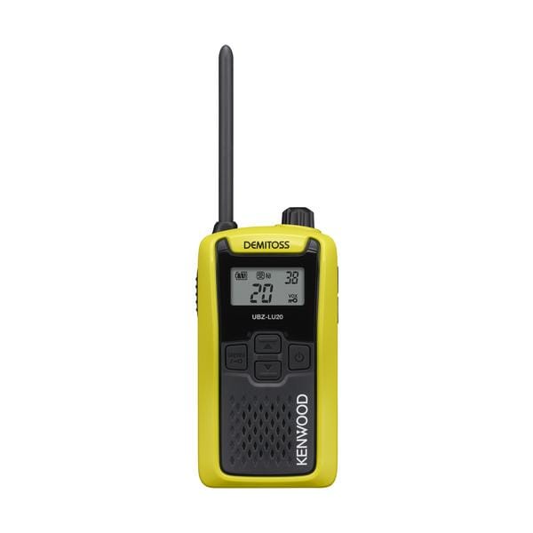 【ラッピング可】【即日発送】【新品】KENWOOD ケンウッド トランシーバー DEMITOSS UBZ-LU20Y イエロー