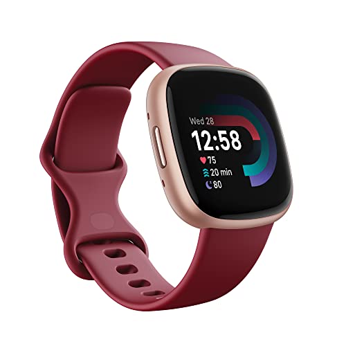 【ラッピング可】【即日発送】【新品】Fitbit フィットビット スマートウォッチ Fitbit Versa 4 ビートジュース/カッパーローズアルミニウム