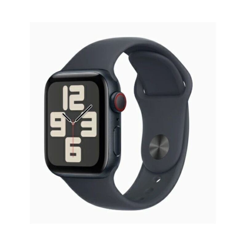 【ラッピング可】【即日発送】【安心！当社1ヶ月保証付き】【整備済品】Apple Watch SE 第2世代 GPS + Cellularモデル 40mm MXGD3J/A ミッドナイト/ミッドナイト M/L
