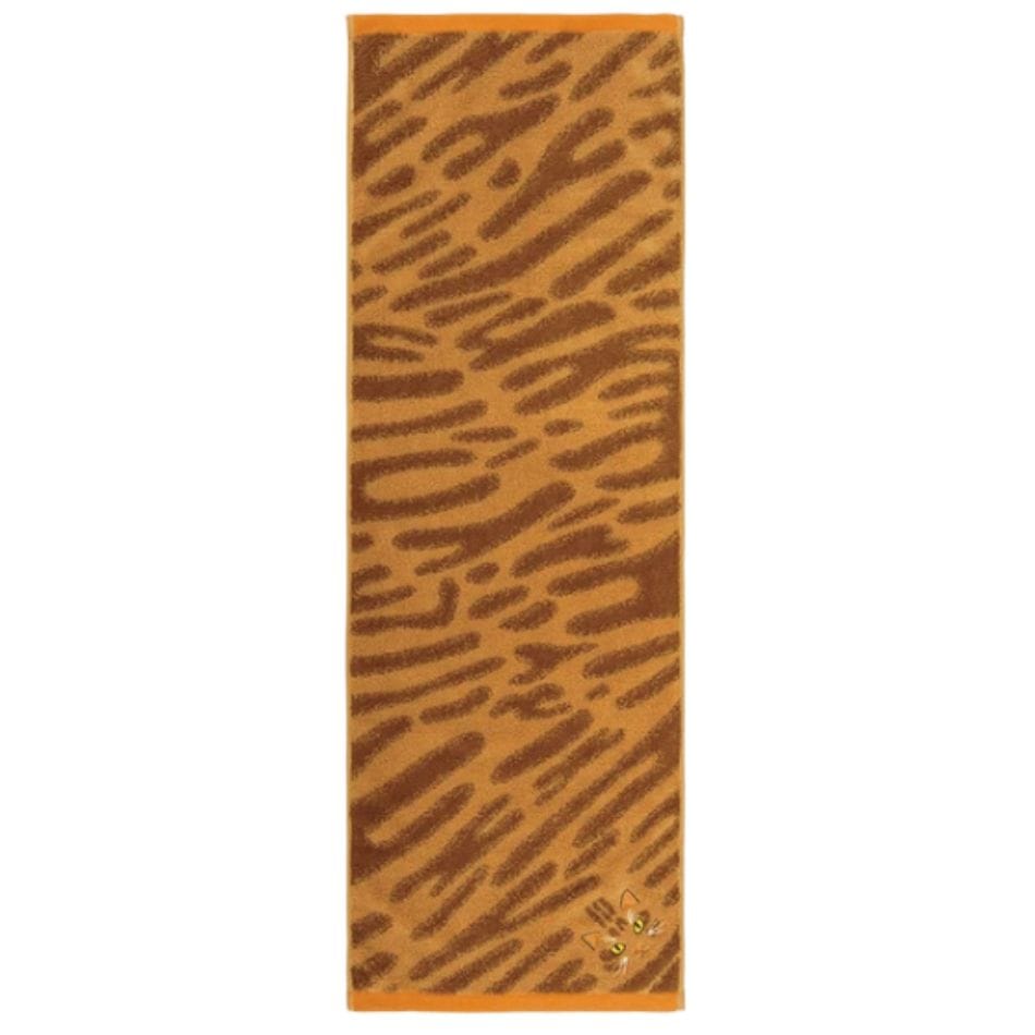 【ラッピング可】【即日発送】【新品】Uchinoko mate 今治タオル 猫の毛並み ロングフェイスタオル にゃんこシリーズ UNJF-2201 茶トラ/レッドタビー