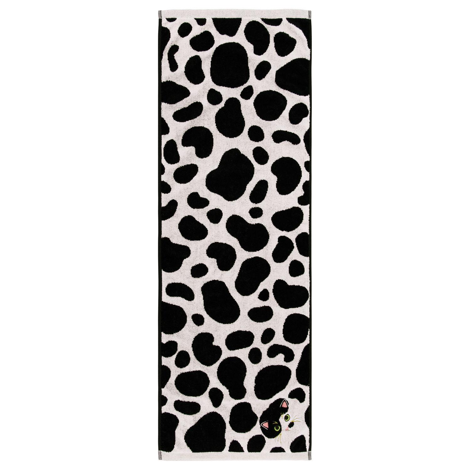 【ラッピング可】【即日発送】【新品】Uchinoko mate 今治タオル 猫の毛並み ロングフェイスタオル にゃんこシリーズ UNJF-2202 ぶち/バイカラー