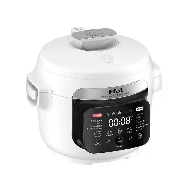 【ラッピング可】【即日発送】【新品 箱不良・シュリンク破れ品】T-fal ティファール 自動調理鍋 ラクラ・クッカー プロ CY3811J0 ホワイト