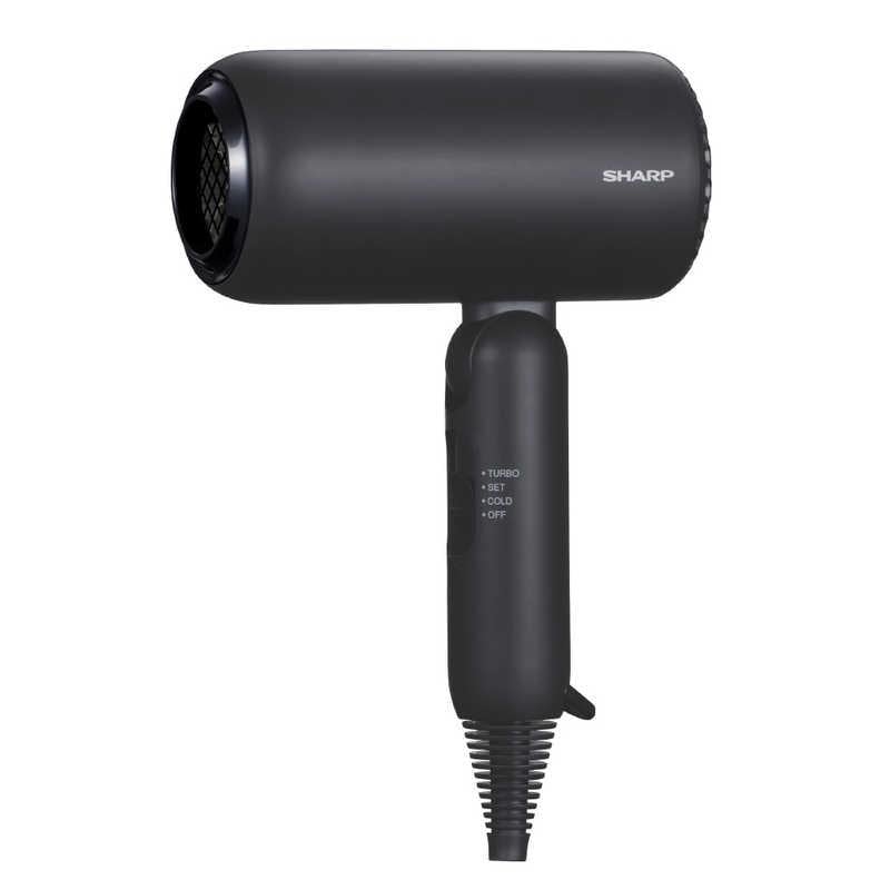 【ラッピング可】【即日発送】【新品 箱不良・シュリンク破れ品】SHARP シャープ ディンプルフロードライヤー IB-P300-B アッシュブラック