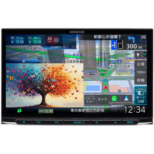 【ラッピング可】【即日発送】【新品 箱不良・シュリンク破れ品】KENWOOD ケンウッド カーナビ 8 V型 彩速ナビ MDV-M812L